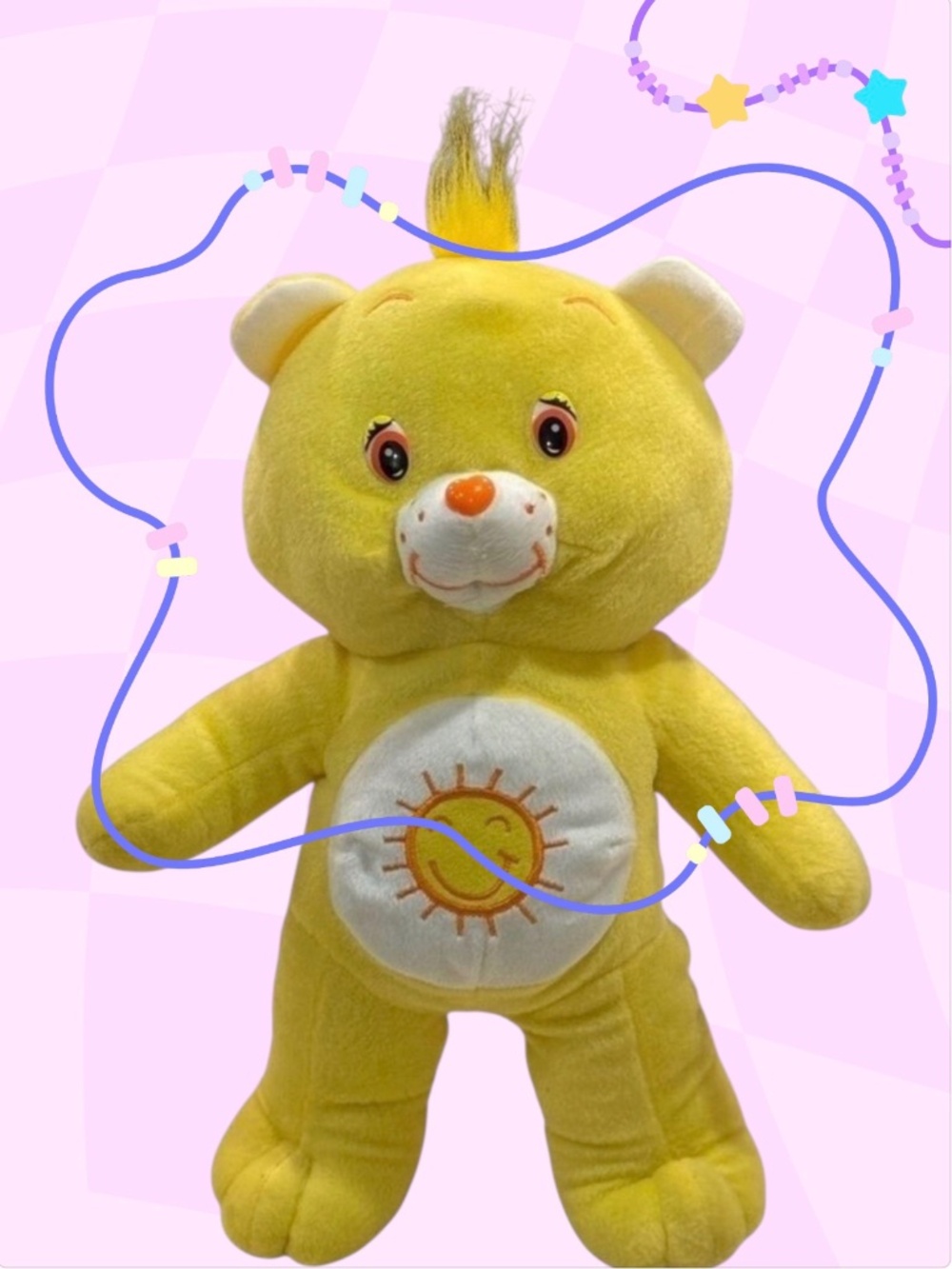 Funshine Bear Care Bears Plush 13" Yellow